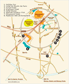 Disneyland map