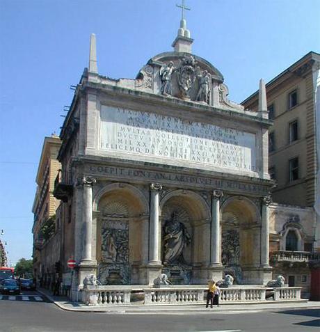Moses Fountain Hotel Rome