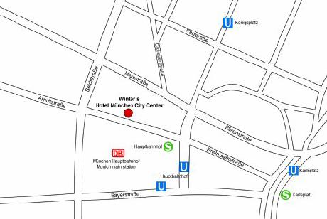 Winters Hotel Muenchen Am Hauptbahnhof