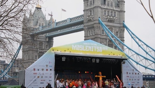 Масленица в Лондоне