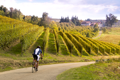 На велосипеде по Италии пьемонте