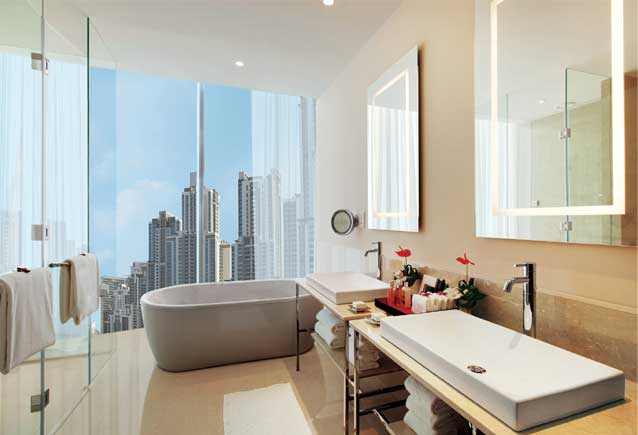 bathroom Oberoi Dubai
