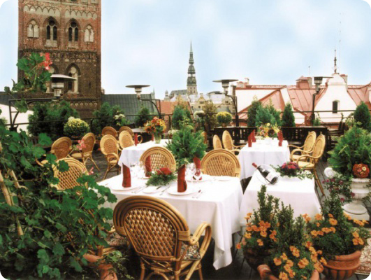 Gutenbergs Roof Terrace
