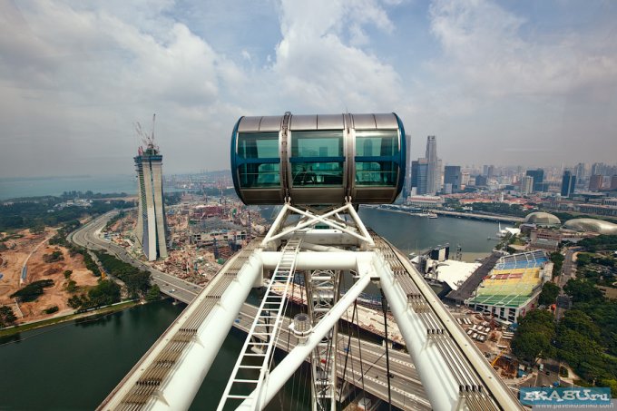 колесо обозрения Сингапур