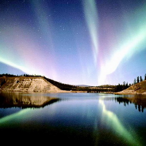 норвегия северное сияние