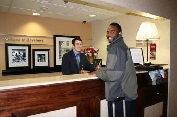 Hampton Inn  Suites ClevelandAirport